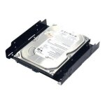 Maxinpower - adaptateur pour baie de stockage - 3. 5  to 2 x 2. 5  - noir mtallis