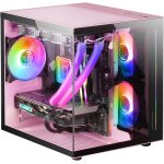 Mc - view, boîtier mini - tour gaming micro - atx, verre trempé 90 sans cadre, structure modulaire double ... Mc - view, boîtier mini - tour gaming micro - atx, verre trempé 90 sans cadre, structure modulaire double ...