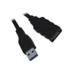 Mcl - rallonge de cble usb - usb type a (m) pour usb type a (f) - usb 3. 0 - 5 m - noir