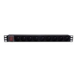 Mcl - unit de distribution d'alimentation (rack - montable) - ca 250 v - connecteurs de sortie : 9 - ...