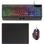 Mcp124, combo gaming 3en1, clavier ergonomique h - mech led rvb, souris rvb 3200dpi huano switchs, tapis ... Mcp124, combo gaming 3en1, clavier ergonomique h - mech led rvb, souris rvb 3200dpi huano switchs, tapis ...