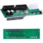 Mdy - adaptateur convertisseur de disque dur sata 2, 5 / 3, 5 vers carte mère ide / pata 44 broches Mdy - adaptateur convertisseur de disque dur sata 2, 5 / 3, 5 vers carte mère ide / pata 44 broches