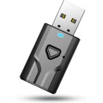 Mdy - adaptateur usb bluetooth pour tv, metteur bluetooth 2 en 1, mini transmetteur audio portable avec ...