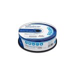 Mediarange - 25 x bd - r - 25 go 6x - surface imprimable par jet d'encre - spindle Mediarange - 25 x bd - r - 25 go 6x - surface imprimable par jet d'encre - spindle