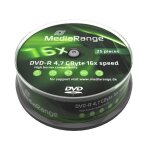 Mediarange - 25 x dvd - r - 4. 7 go (120 minutes) 16x - spindle Mediarange - 25 x dvd - r - 4. 7 go (120 minutes) 16x - spindle