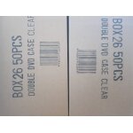 Mediarange - bo�tier pour dvd - capacit� : 2 cd, 2 dvd - clair