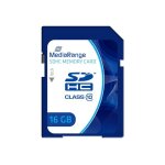 Mediarange - carte m�moire flash - 16 go - class 10 - sdhc - bleu