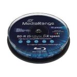 Mediarange inkjet fullsurface - printable - 10 x bd - r - 25 go 6x - blanc - surface imprimable par jet ... Mediarange inkjet fullsurface - printable - 10 x bd - r - 25 go 6x - blanc - surface imprimable par jet ...