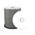 Mediarange inkjet fullsurface - printable - 100 x dvd - r - 4. 7 go 16x - blanc - surface imprimable ...