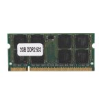Memoire ram ddr2 2 go 533 mhz 200 broches pour carte mere d'ordinateur portable, entierement compatible ...