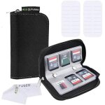 Memory card case - suitable for up to 22x sd, sdhc, micro sd, mini sd and 4x cf - card holder with 22 ... Memory card case - suitable for up to 22x sd, sdhc, micro sd, mini sd and 4x cf - card holder with 22 ...