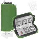 Memory card case - suitable for up to 22x sd, sdhc, micro sd, mini sd and 4x cf - card holder with 22 ... Memory card case - suitable for up to 22x sd, sdhc, micro sd, mini sd and 4x cf - card holder with 22 ...