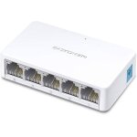 Mercusys ms105 switch di rete 5 porte lan 10 / 100m fast ethernet mini desktop