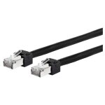 Metz connect 13084f5000 - e c�ble de r�seau noir 5 m cat5e s / utp (stp)