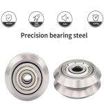 Mevronisshop - 12pcs 3d printer parts v - groove roue en acier inoxydable 625zz roulement poulie en métal ... Mevronisshop - 12pcs 3d printer parts v - groove roue en acier inoxydable 625zz roulement poulie en métal ...