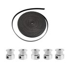 Mevronisshop - 5 mtres gt2 courroie de distribution 6 mm de largeur et 5x gt2 poulie de courroie distribution ...