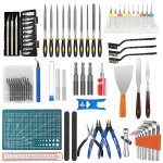 Mevronisshop - 84 pi�ces kit modelisme, accessoires outils imprimante 3d, kit impression 3d avec ebavureur, ...