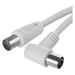 Mevronisshop - c�ble d'antenne, c�ble coaxial, c�ble tv, 5 m, c�ble coaxial pour tv num�rique, r�cepteur, ...
