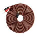 Mevronisshop - c�ble de haut - parleur rca vers fiche banane - c�ble de haut - parleur rca m�le � prise ...
