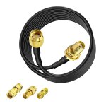 Mevronisshop - c�ble rallonge sma double blindage alsr100 5m kit : c�ble sma m�le � femelle faible perte ...