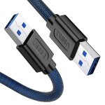 Mevronisshop - c�ble usb 3. 0 a vers a m�le 1m, c�ble usb 3. 0 m�le vers m�le cordon usb double extr�mit� ...