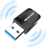 Mevronisshop - cl� wifi puissante ac1300 mbps nf - u323, double bande adaptateur usb wifi, nano mini ...