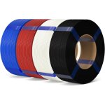 Mevronisshop - filament pla basic refill 1, 75 mm noir / blanc / rouge / bleu cobalt 4kg, filament pla ...