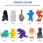 Mevronisshop - filament pla pour imprimante 3d, filament pla 1, 75 mm, prcision dimensionnelle + / - ...