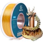 Mevronisshop - filament pla tricolor silk 1, 75 mm, pour imprimante 3d, 1 kg / bobine, soie dor�e, argent ...