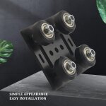 Mevronisshop - imprimante 3d aluminium 2020 v - slot plate slide pour profile v - slot five roulette