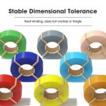 Mevronisshop - pla refill filament 1. 75mm, filament d'impression 3d sans bobine pr�cision dimensionnelle ...