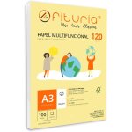 Mevronisshop - ramette de papier a3 120g avec 100 feuilles blanches, papier multifonctionnel pour un ...