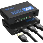 Mevronisshop - r�partiteur hdmi 4k 1 entr�e 4 sorties edid hdcp hdr 3d, splitter 4 sorties pour pc, laptop, ...