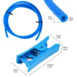 Mevronisshop - tubes ptfe bowden 1m pour ender 3 ender 5 / cr - 10 cr - 20 series / filament de 1. 75mm ...