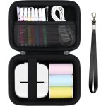 Mevronisshop - tui pour imprimante d'autocollants compatible avec memoking t02 / pour idprt / pour phomemo ... Mevronisshop - tui pour imprimante d'autocollants compatible avec memoking t02 / pour idprt / pour phomemo ...