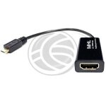 Mhl vers hdmi 20 cm rcp cec support hdmi adaptateur de c�ble