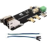 Micro hdmi vers hdmi adaptateur carte pour raspberry pi 5 / pi 4b, convertit les interfaces micro hdmi ...