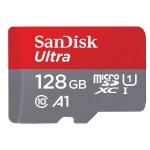 Micro sd microsdxc sandisk ultra 128 go micro sdxc jusqu' 120mb / s, classe 10, u1, homologue a1