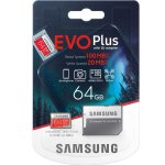 Micro sd samsung evo plus 64 go carte mmoire micro sdxc u1 2020