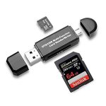 Micro usb otg vers usb 2. 0 adaptateur lecteur de carte sd pour téléphone pc Micro usb otg vers usb 2. 0 adaptateur lecteur de carte sd pour téléphone pc
