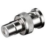 Microconnect bncrcaadaptor1 changeur de genre de c�ble bnc rca m�tallique