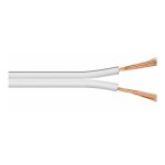 Microconnect - c�ble de haut - parleur - 1. 5 mm - fil d�nud� pour fil d�nud� - 100 m - blanc