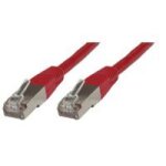 Microconnect - cble rseau - rj - 45 (m) pour rj - 45 (m) - 50 cm - ftp - cat 5e - rouge