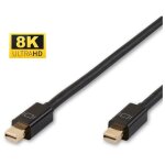 Microconnect mdpmdp1bv1. 4 c�ble displayport 1 m mini displayport noir