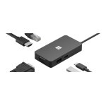 Microsoft usb - c travel hub - station d'accueil - usb - c - vga, hdmi - 1gbe