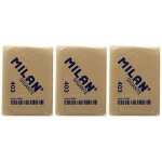 Milan lot de 3 gommes - 403