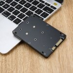Mini 2. 5 pouces bo�tier de disque dur externe msata ssd � 22 broches sata adaptateur bo�tier support ...