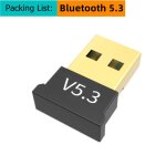 Mini adaptateur dongle usb bluetooth 5. 1, pour pc portable, souris, clavier, tablette, imprimante, haut ...