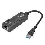 Mini adaptateur ethernet usb 3. 0 gigabit vers rj45 lan, carte rseau pour ordinateur portable windows ...