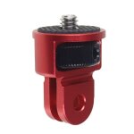 Mini adaptateur de trpied rotatif  360 , vis de 1 / 4 pouces, support de verrouillage en aluminium ...